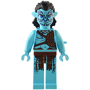 LEGO Avatar Tonowari - Silver Necklace and Beads avt025