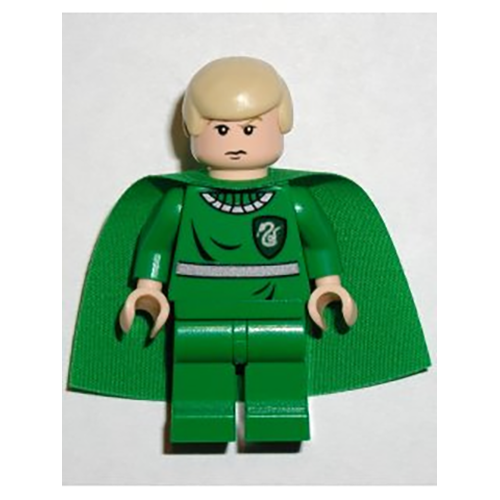 LEGO Harry Potter Draco Malfoy - Green Quidditch Uniform, Light Nougat