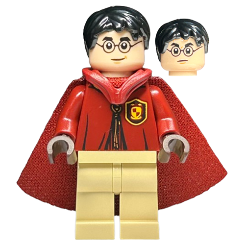 LEGO Harry Potter Harry Potter - Dark Red Gryffindor Quidditch Uniform with Hood and Cape