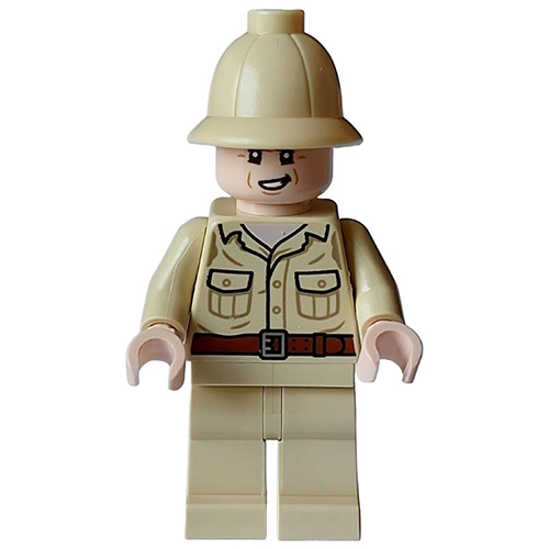 LEGO Indiana Jones Rene Belloq - Tan Jacket