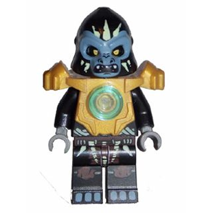 LEGO Legends of Chima Gorzan - Pearl Gold Heavy Armor loc050