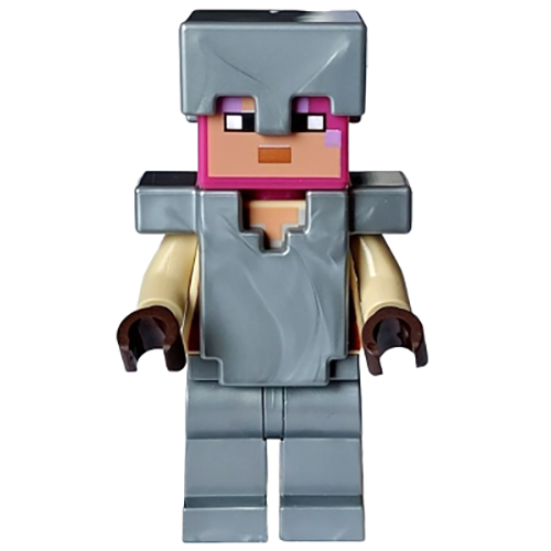 LEGO Minecraft Knight - Flat Silver Armor