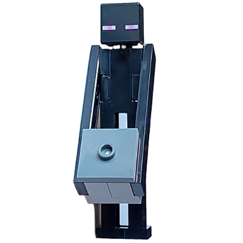 LEGO Minecraft Enderman - Light Bluish Gray Block with Dark Bluish Gray Top