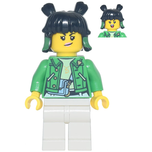 LEGO Monkie Kid Mei - Bright Green Jacket