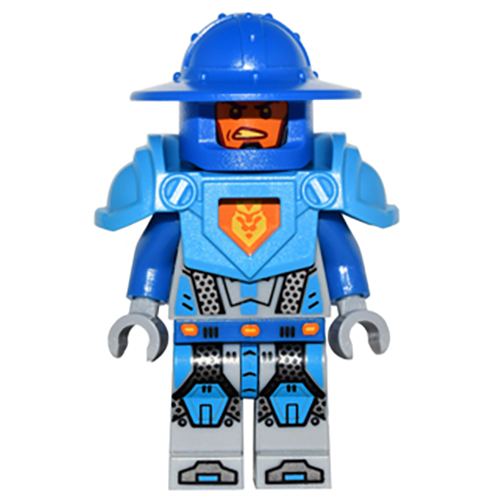 LEGO Nexo Knights Nexo Knight Soldier - Dark Azure Armor, Blue Helmet with Broad Brim