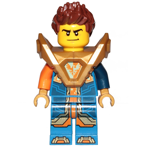 LEGO Nexo Knights Clay - Hair, Pearl Gold Armor