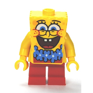 LEGO SpongeBob SquarePants SpongeBob - Blue Lei bob036