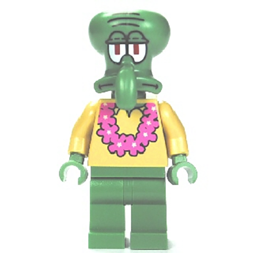 LEGO SpongeBob SquarePants Squidward - Pink Lei