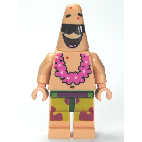 LEGO SpongeBob SquarePants Patrick - Pink Lei