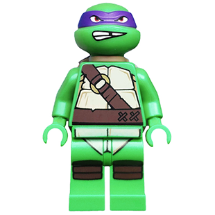 LEGO Teenage Mutant Ninja Turtles Donatello, Gritted Teeth tnt017