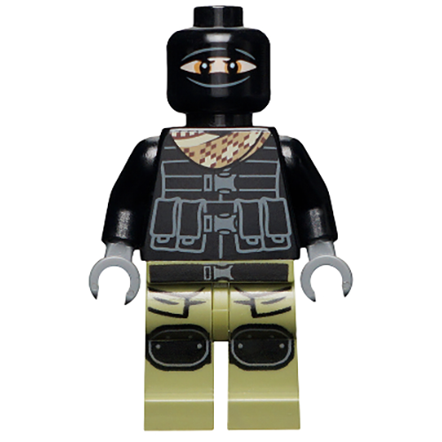 LEGO Teenage Mutant Ninja Turtles Foot Soldier - Tactical Gear, Balaclava (Movie Version)