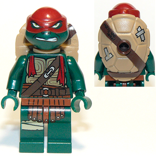 LEGO Teenage Mutant Ninja Turtles Raphael, Gritted Teeth (Movie Version)