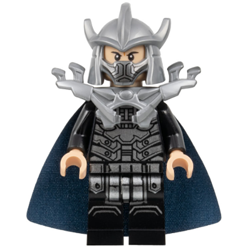 LEGO Teenage Mutant Ninja Turtles Shredder - Dark Blue Cape and Detailed Helmet (Movie Version)