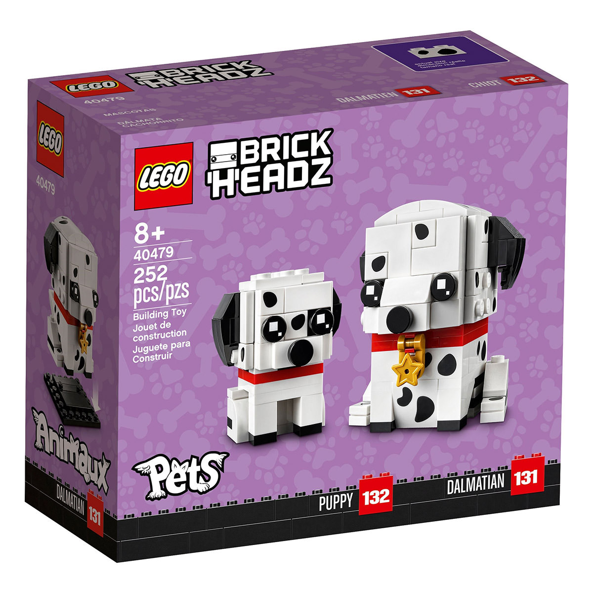 LEGO BrickHeadz 40479 Dalmatiner und Welpe