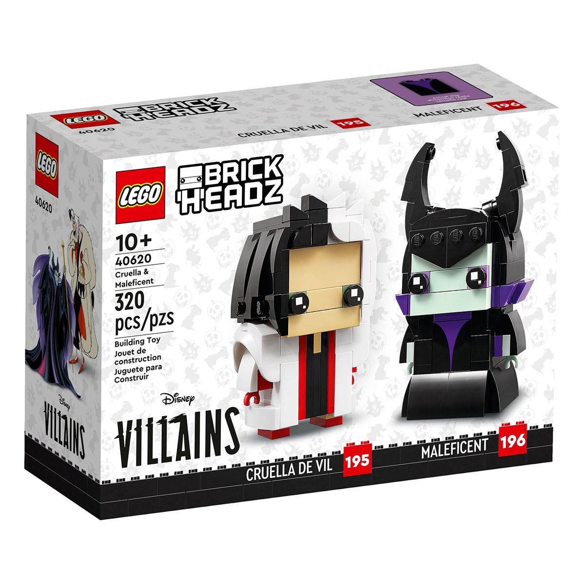 LEGO BrickHeadz 40620 Cruella & Maleficent