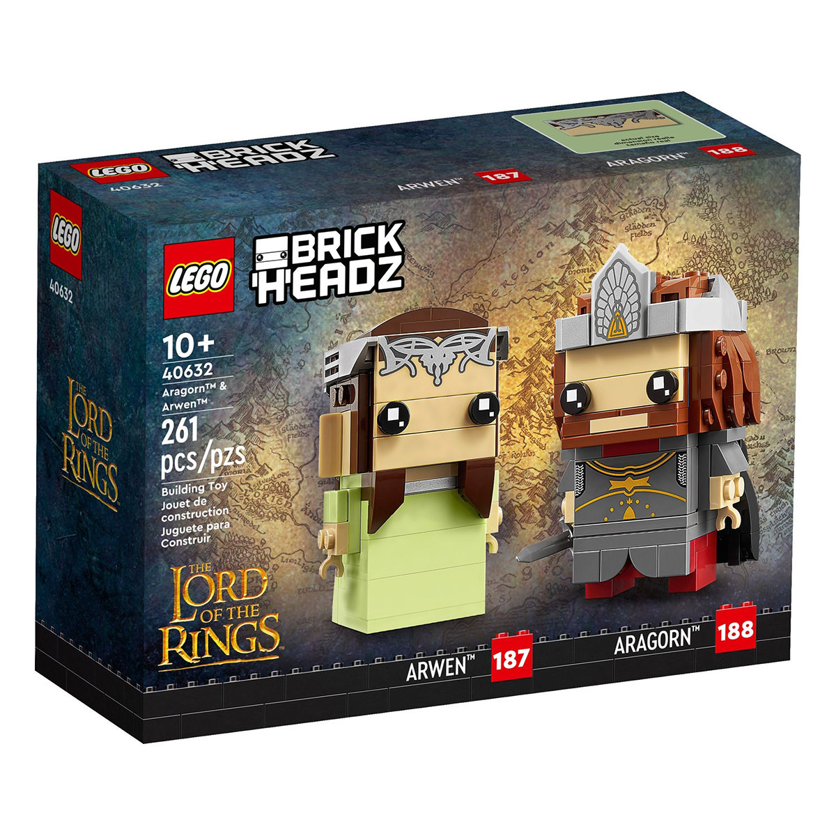 LEGO BrickHeadz 40632 Aragorn & Arwen
