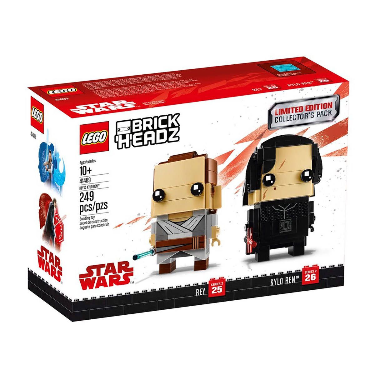 LEGO BrickHeadz 41489 Rey & Kylo Ren