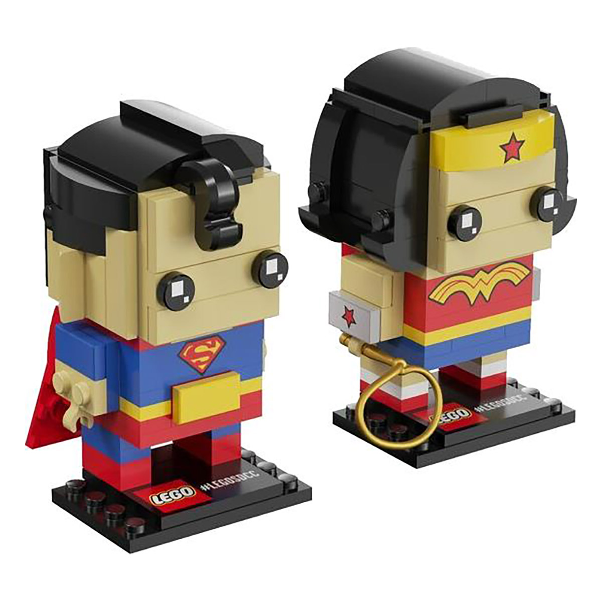 LEGO BrickHeadz 41490 Superman & Wonder Woman