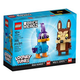 LEGO BrickHeadz Road Runner & Wile E. Coyote 40559