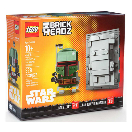 LEGO BrickHeadz 41498 Boba Fett and Han Solo in Carbonite
