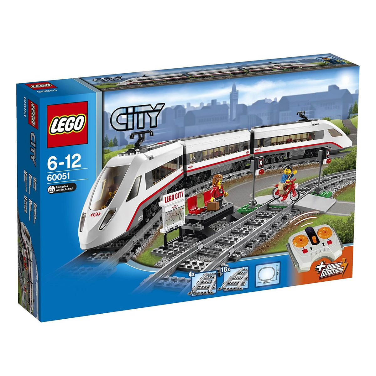 LEGO City 60051 High-speed Passenger Train