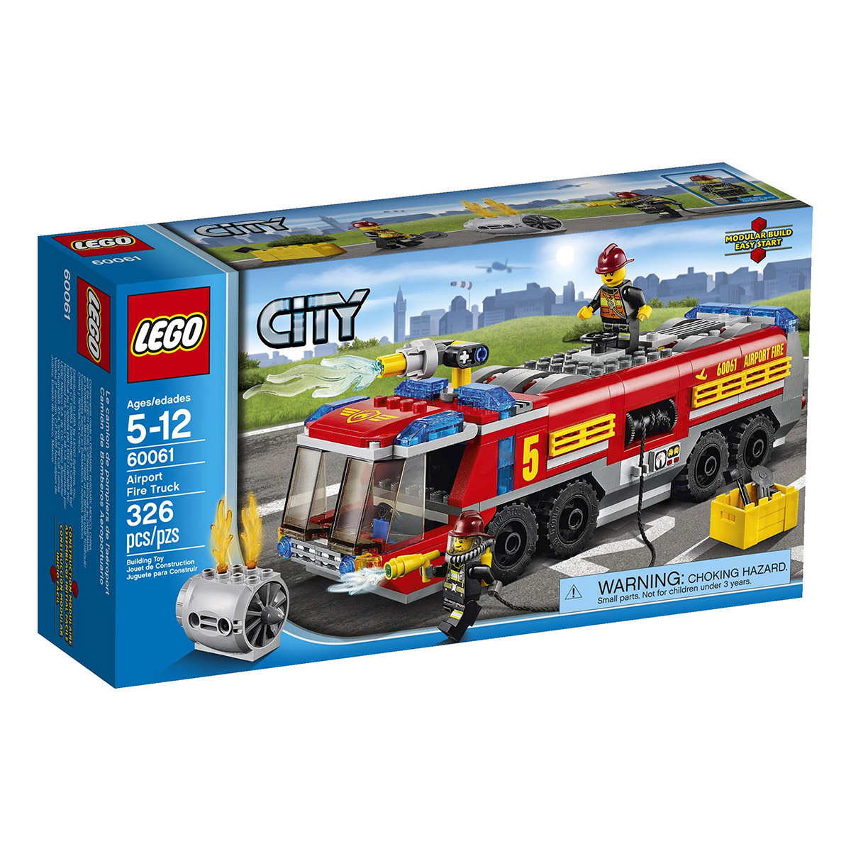 LEGO City 60061 Airport Fire Truck