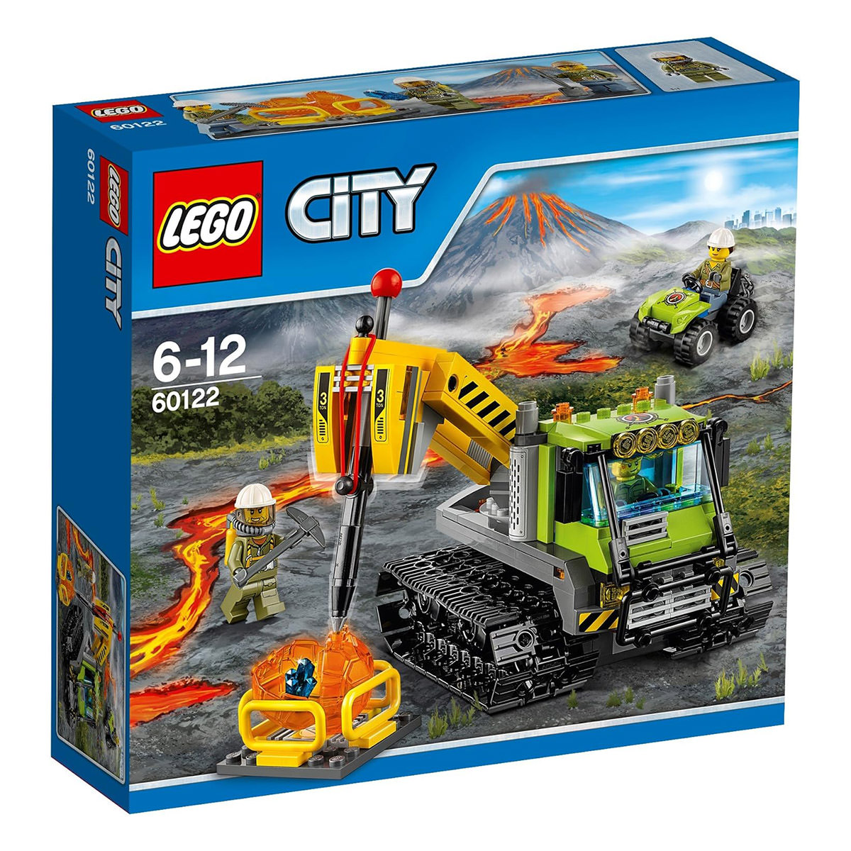 LEGO City 60122 Volcano Crawler