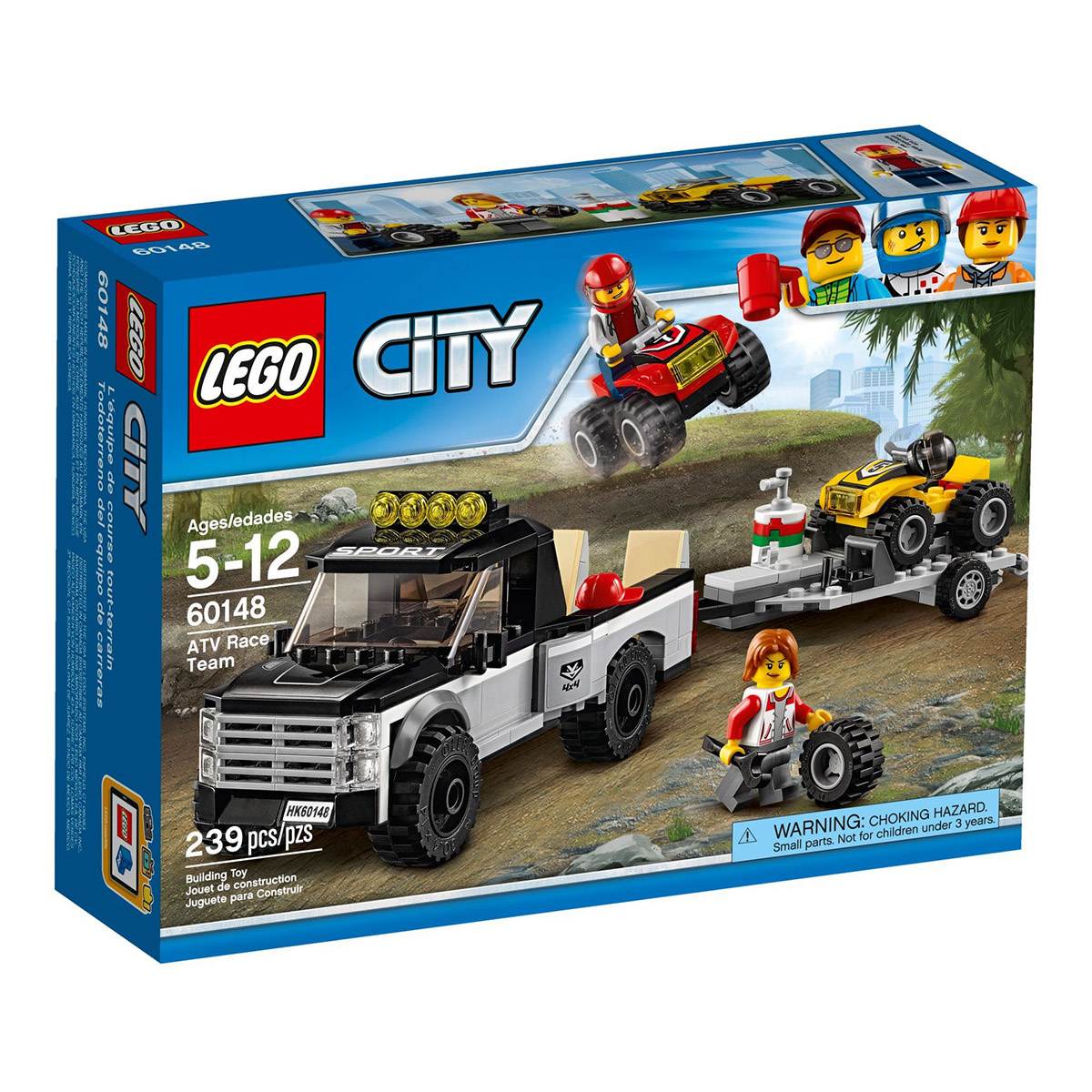 LEGO City 60148 ATV Race Team