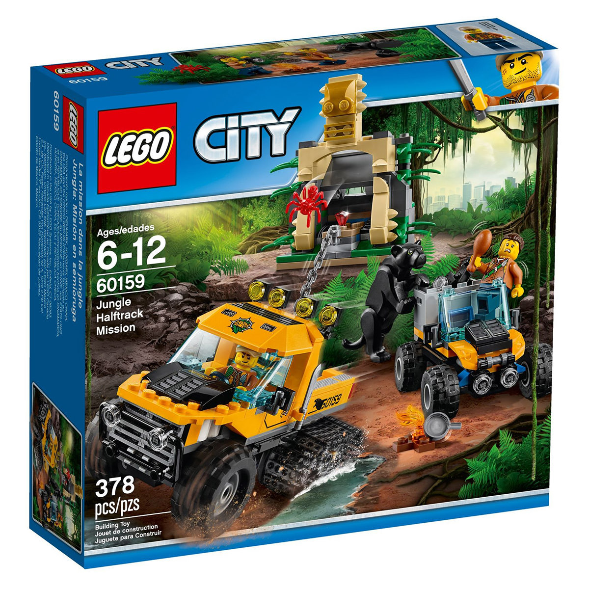 LEGO City 60159 Jungle Halftrack Mission