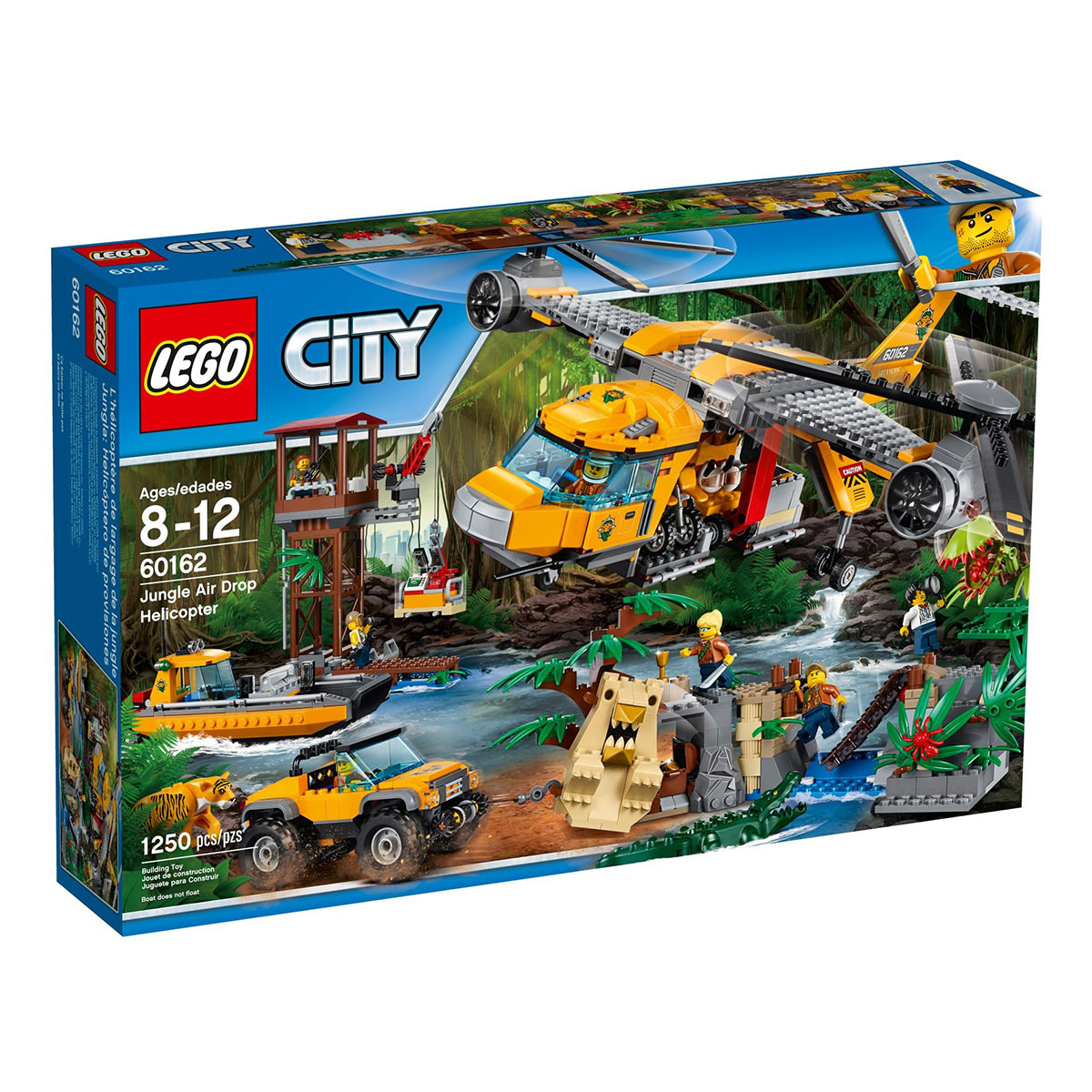 LEGO City 60162 Jungle Air Drop Helicopter