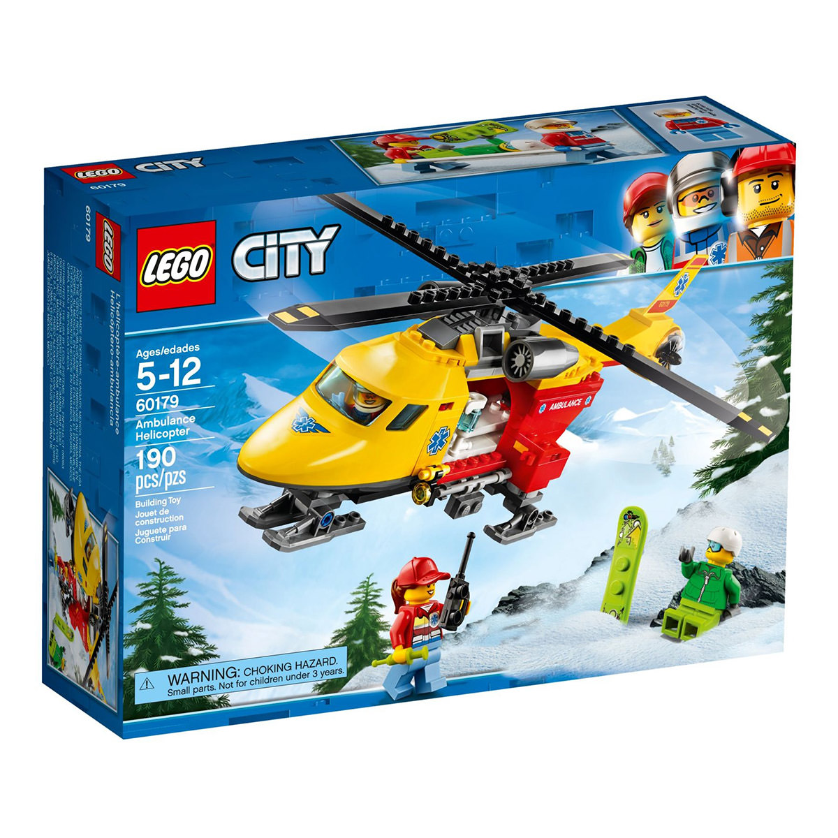 LEGO City 60179 Ambulance Helicopter