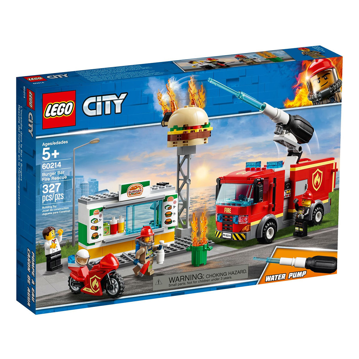 LEGO City 60214 Burger Bar Fire Rescue