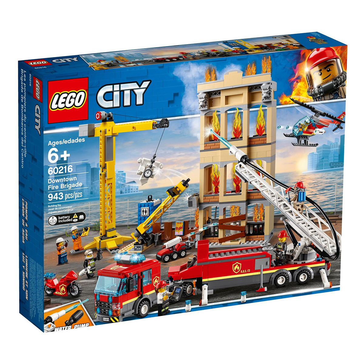 LEGO City 60216 Downtown Fire Brigade