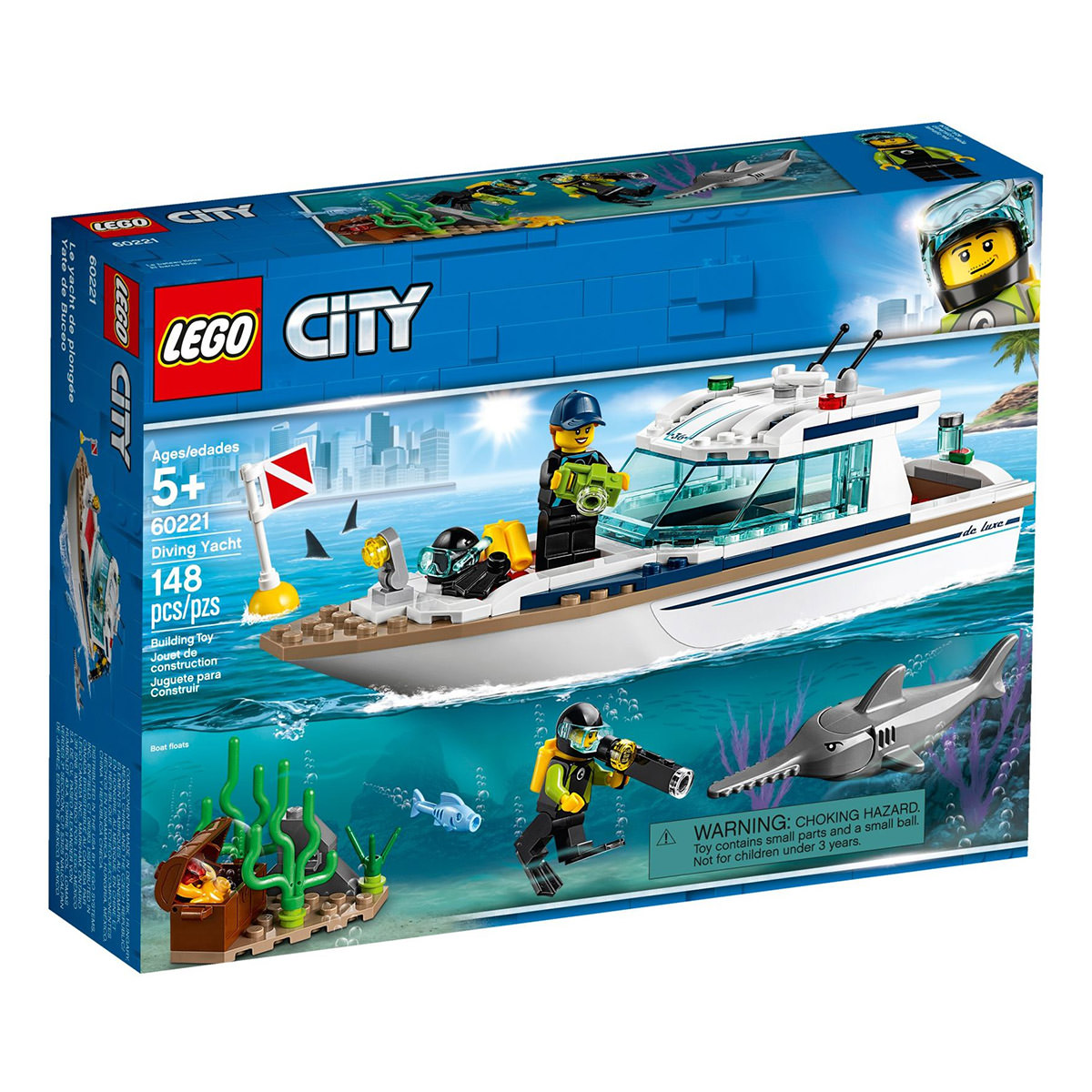LEGO City 60221 Diving Yacht