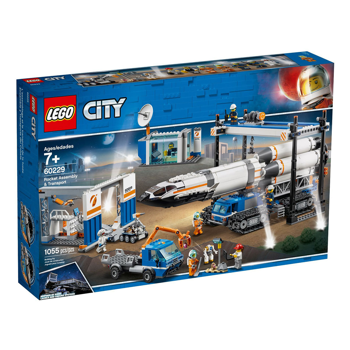 LEGO City 60229 Rocket Assembly & Transport