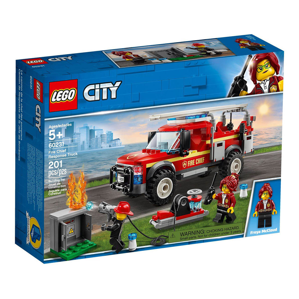LEGO City 60231 Fire Chief Response Truck