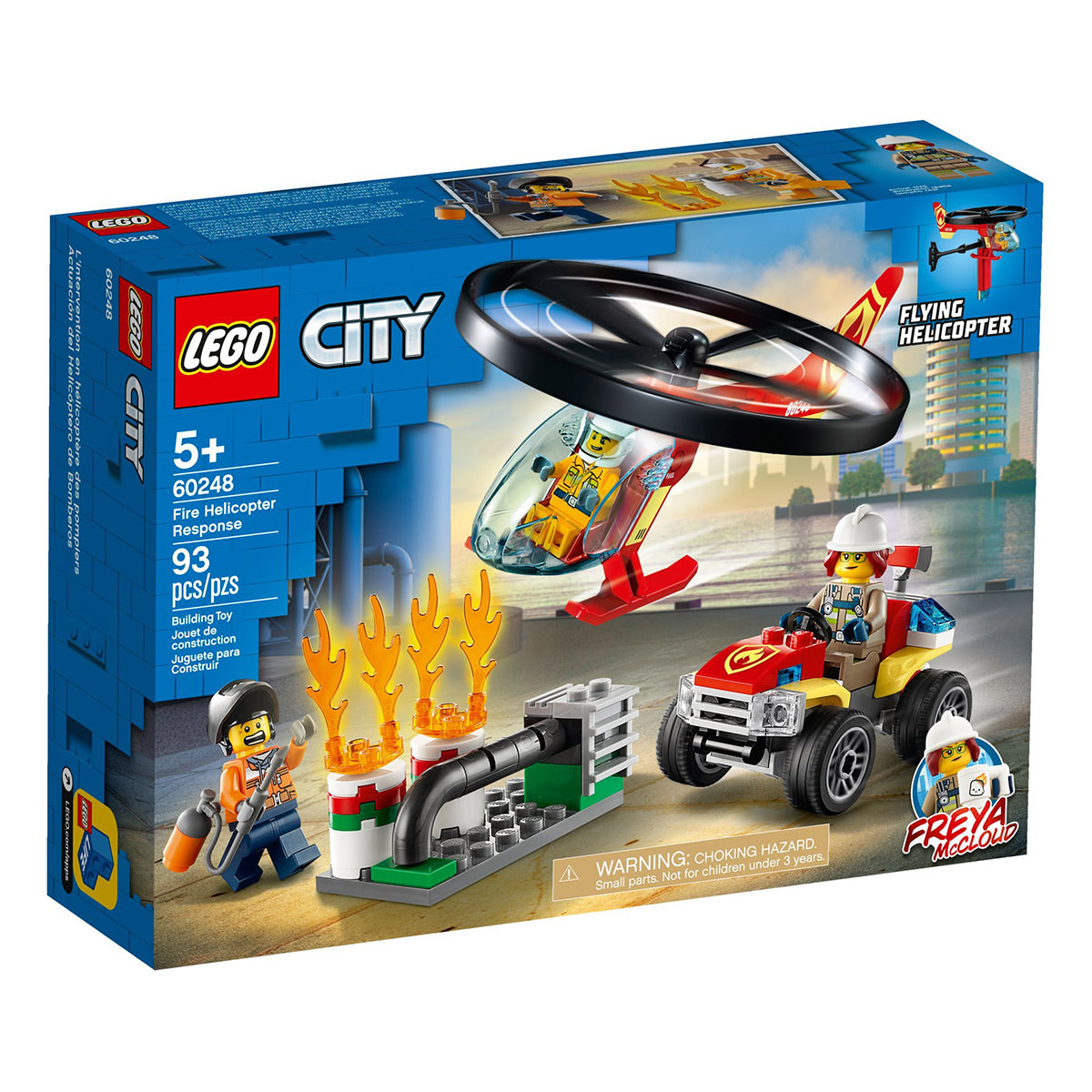 LEGO City 60248 Fire Helicopter Response