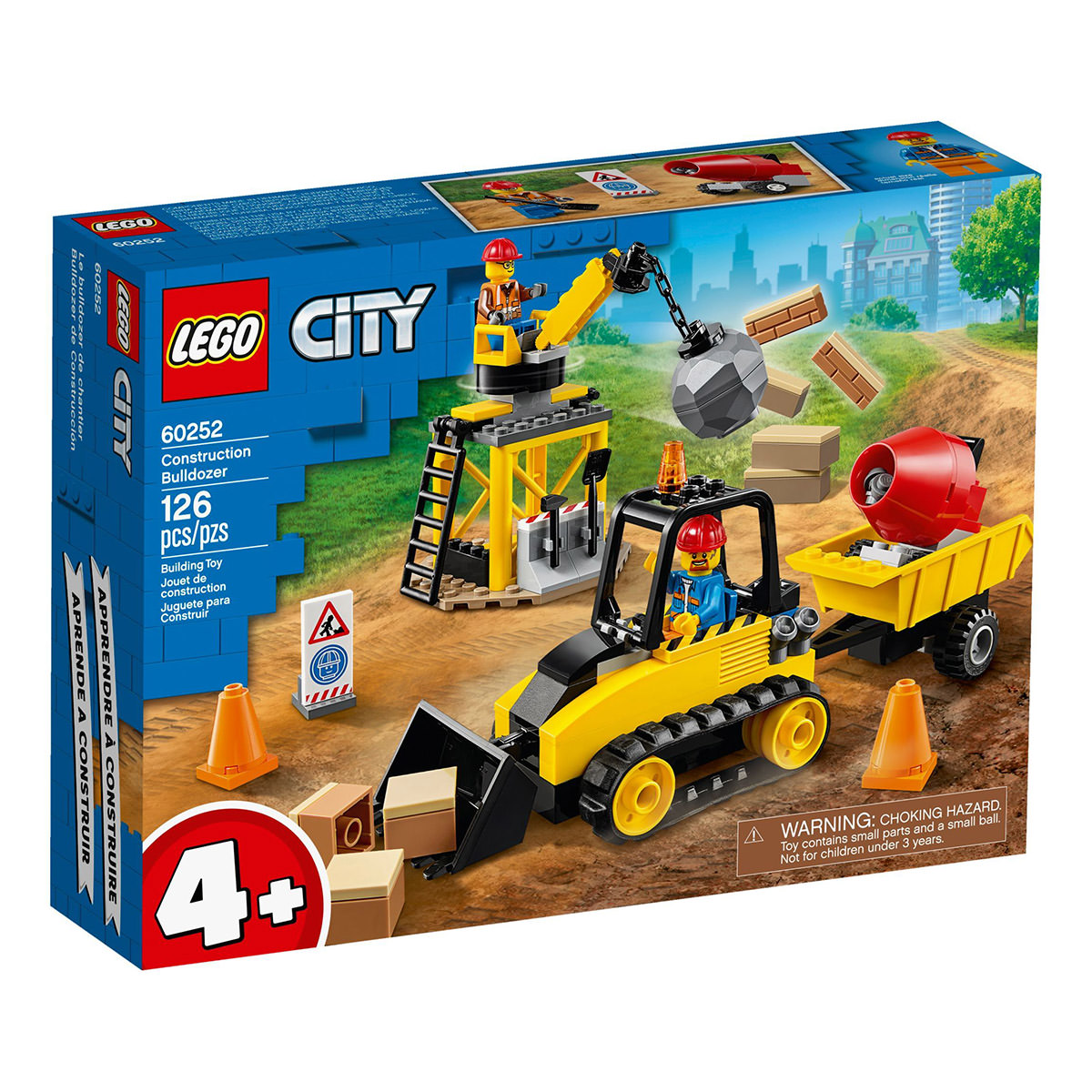 LEGO City 60252 Construction Bulldozer