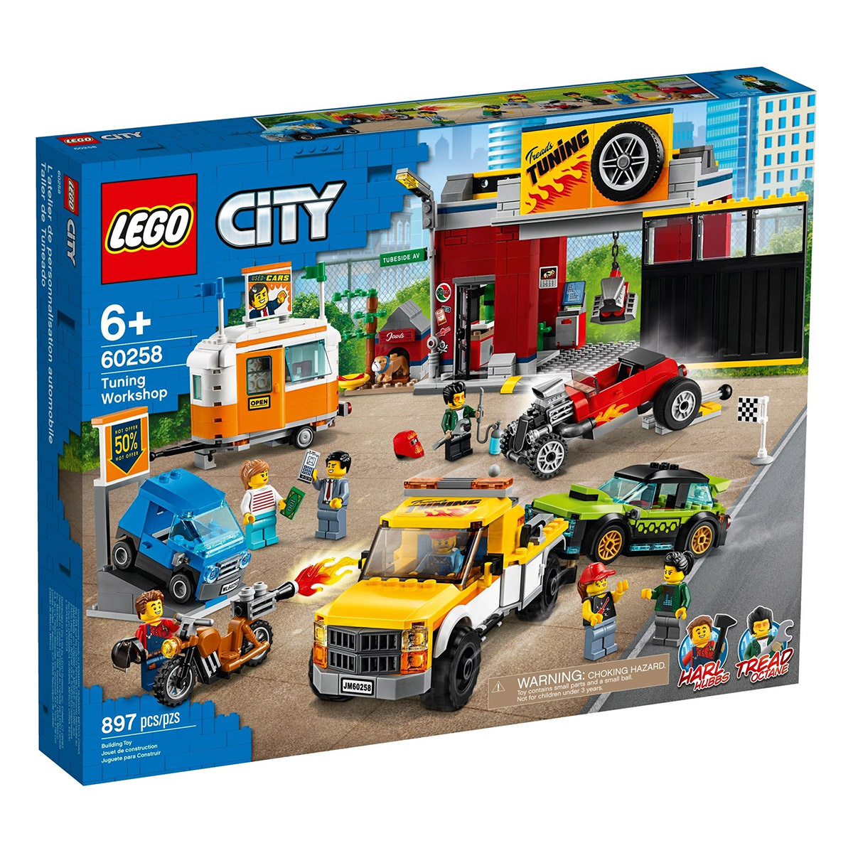 LEGO City 60258 Tuning Workshop