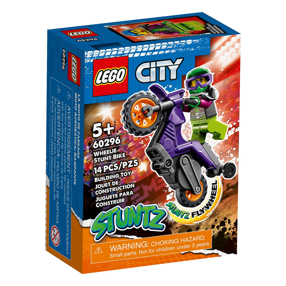 LEGO City 60296 Wheelie Stunt Bike