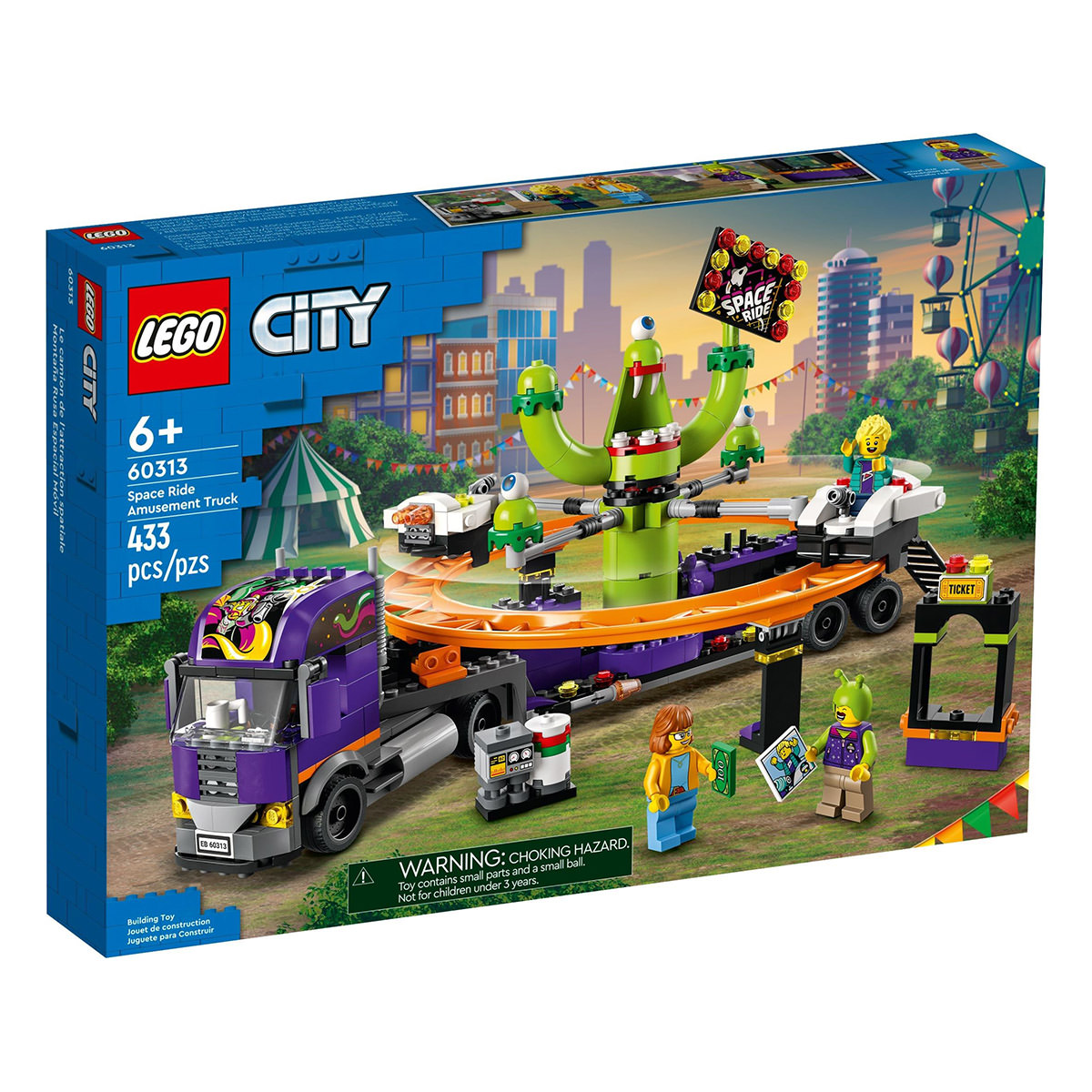 LEGO City 60313 Space Ride Amusement Truck