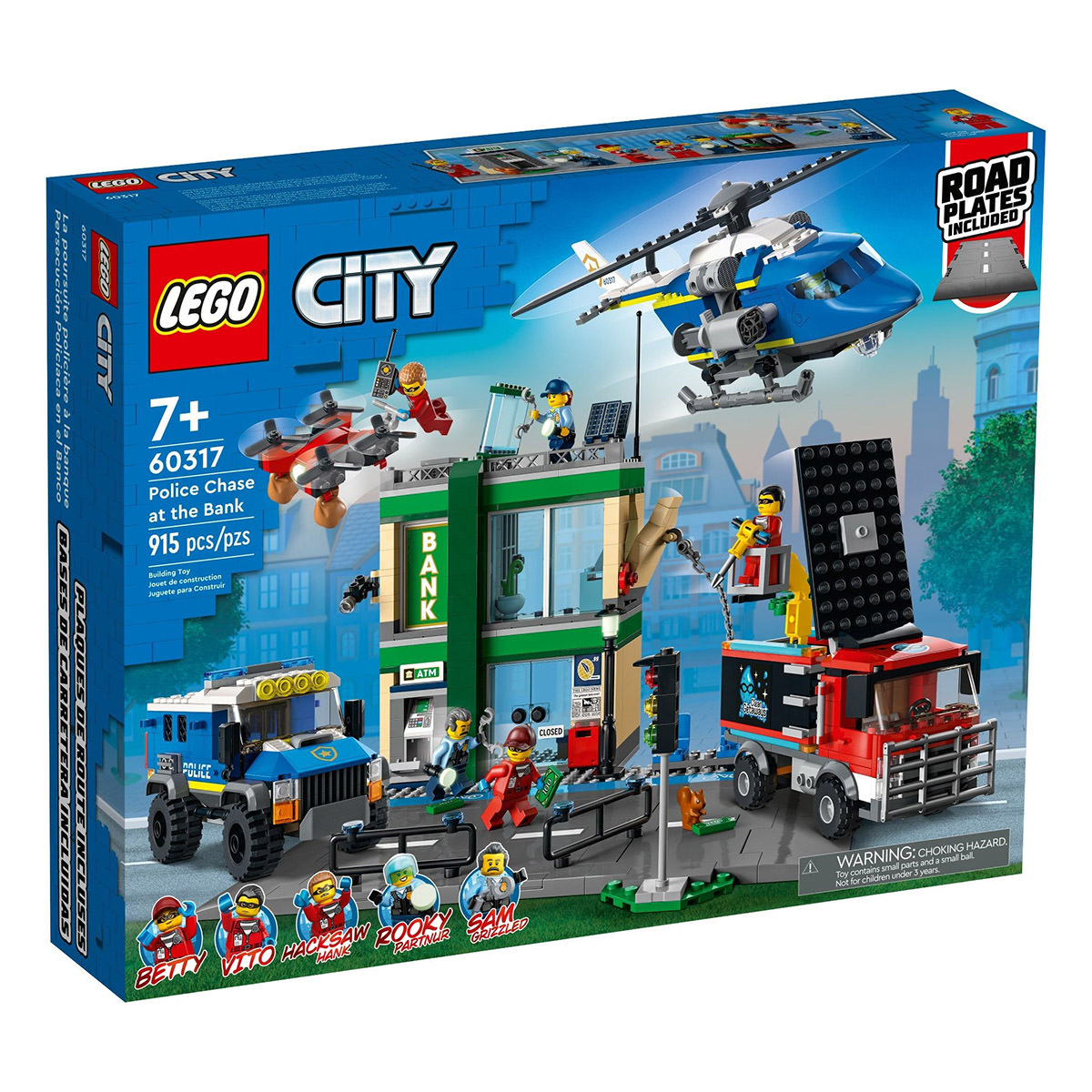 LEGO City 60317 Police Chase at the Bank