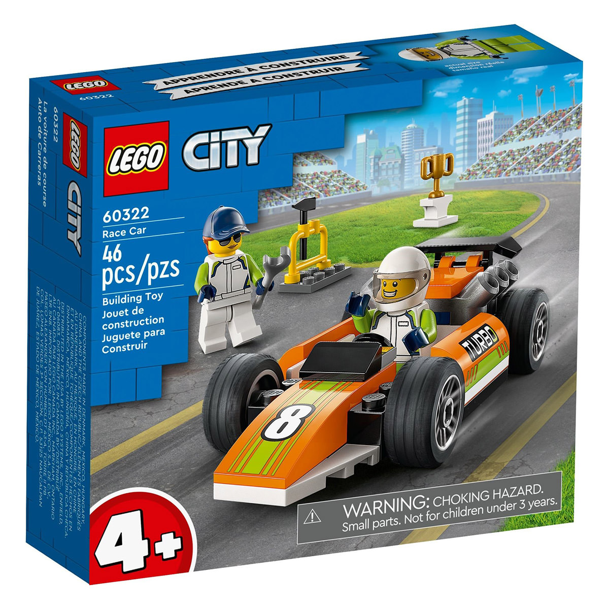 LEGO City 60322 Race Car