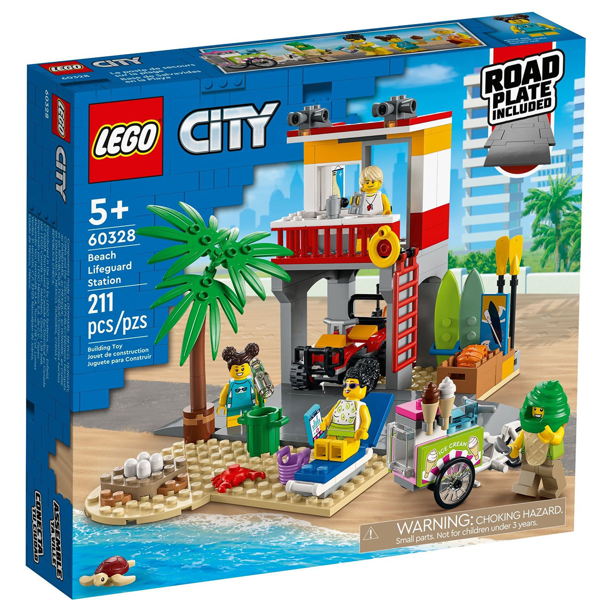 LEGO City 60328 Beach Lifeguard Station