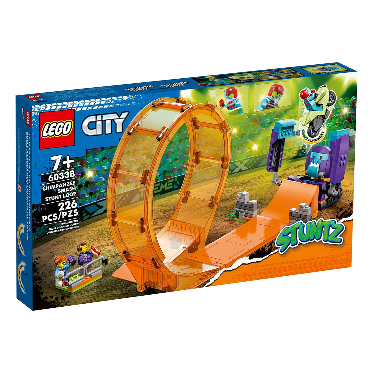LEGO City 60338 Chimpanzee Smash Stunt Loop