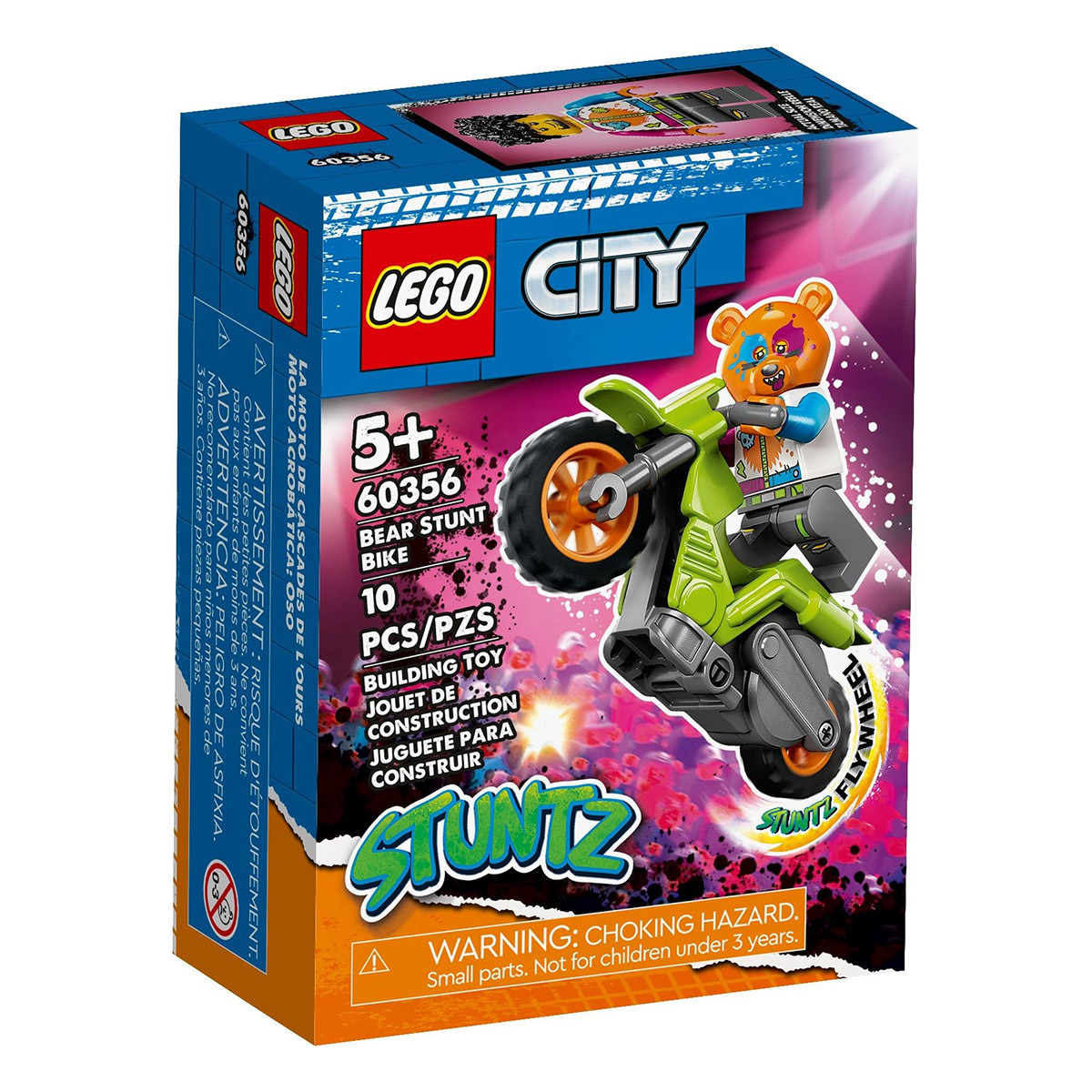 LEGO City 60356 Bear Stunt Bike