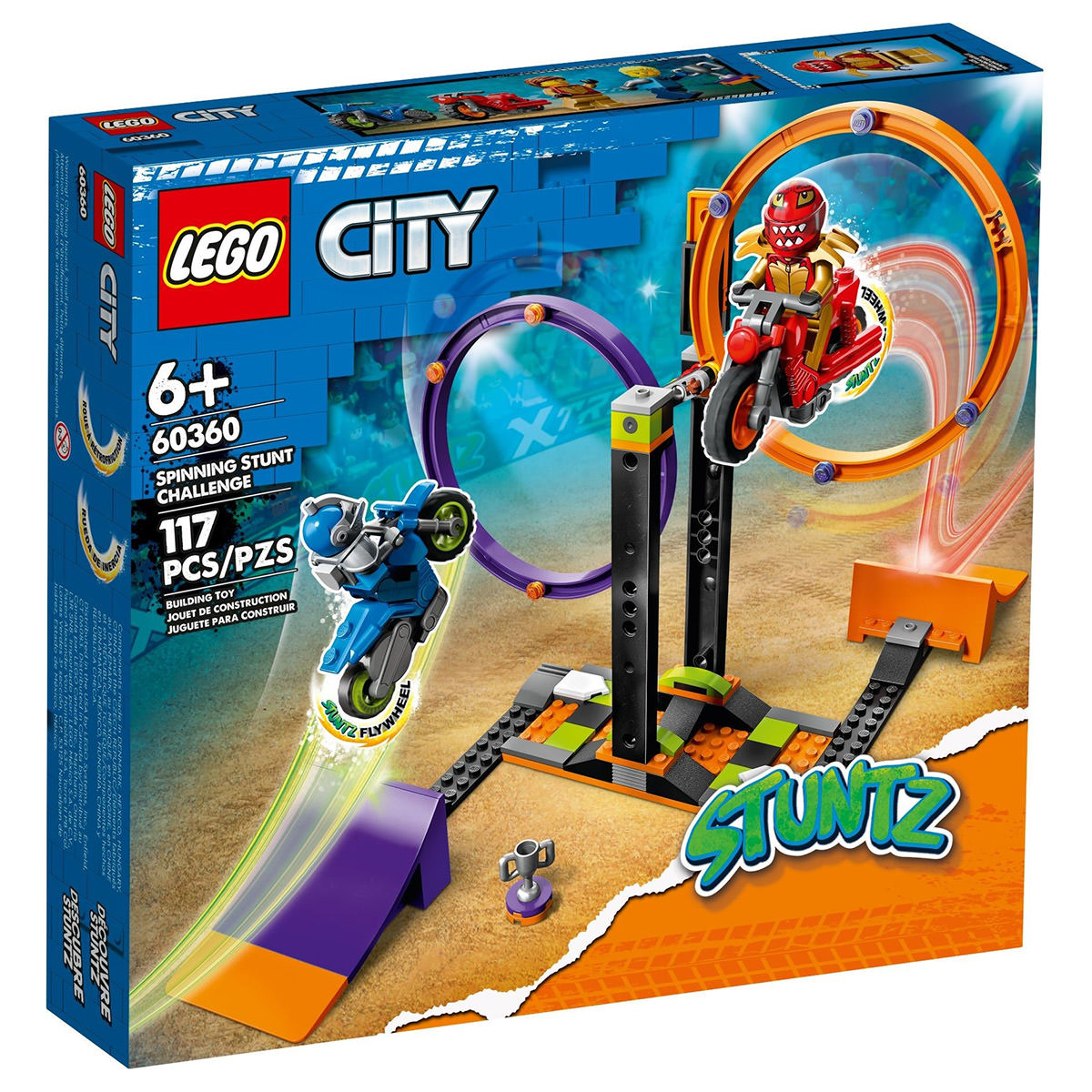 LEGO City 60360 Spinning Stunt Challenge
