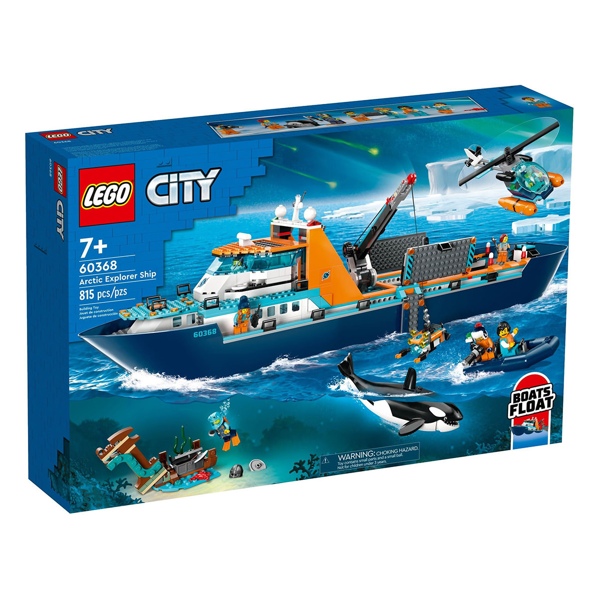LEGO City 60368 Arctic Explorer Ship