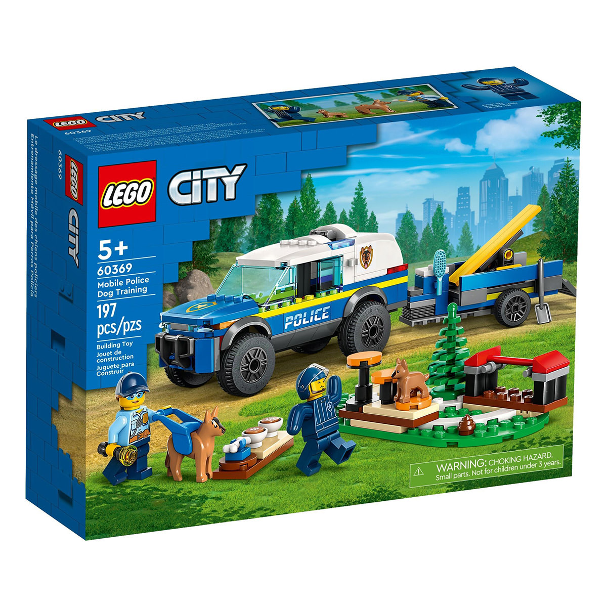 LEGO City 60369 Mobile Police Dog Training