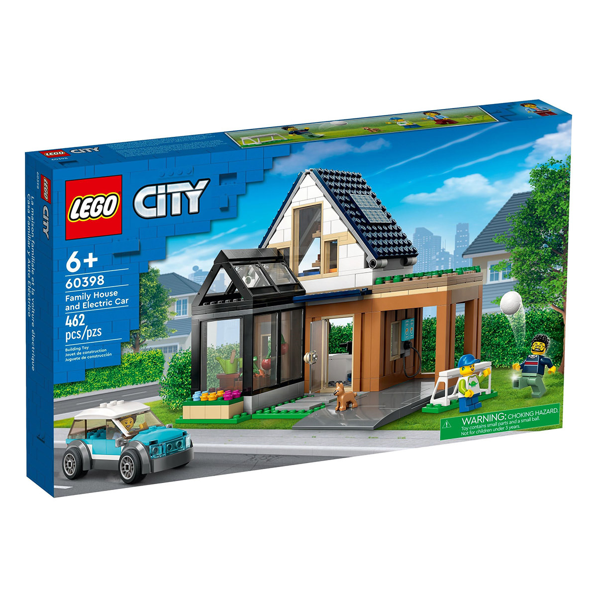 LEGO City 60398 Family House and Electric Car